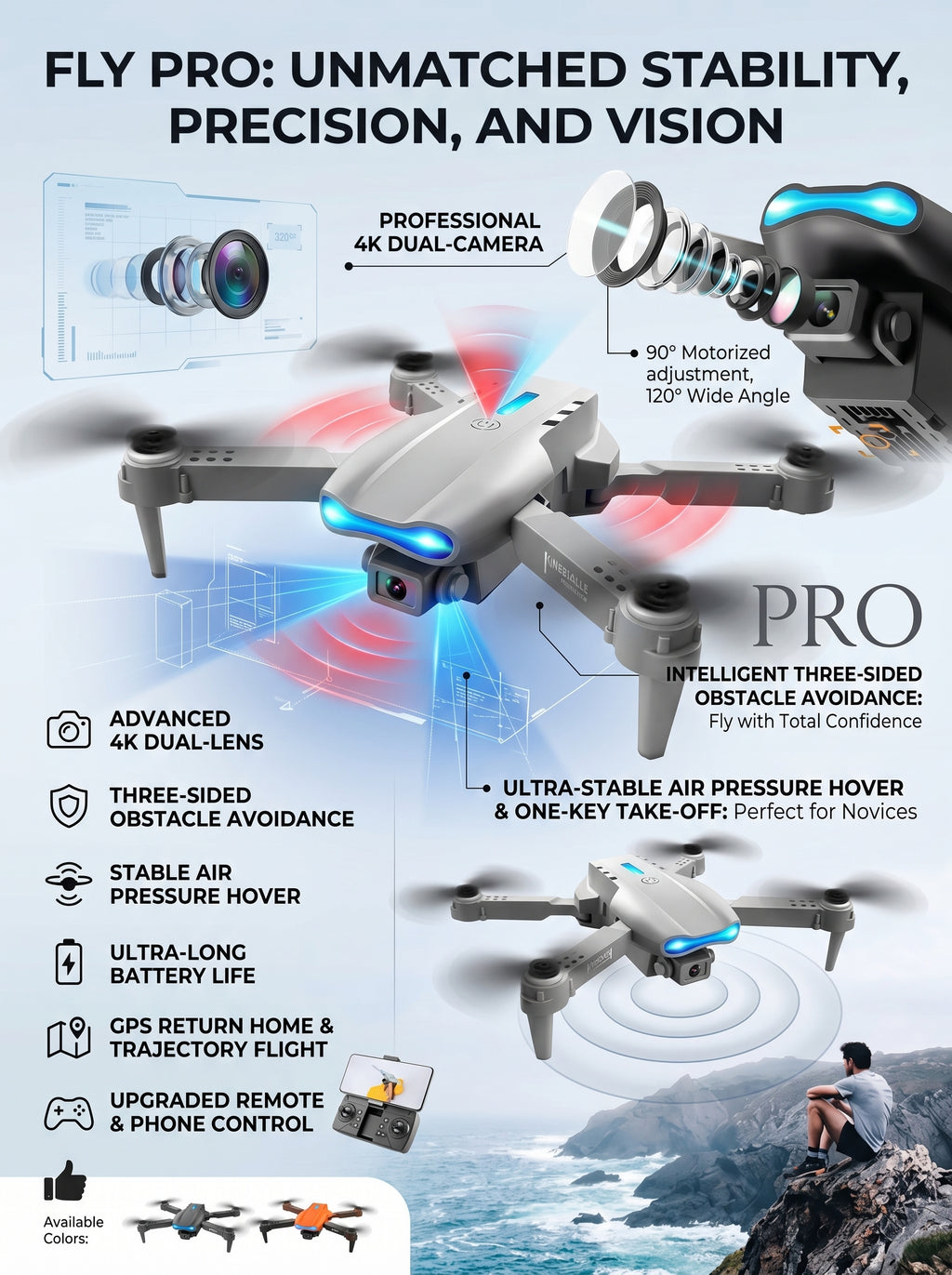 E99 Drone Camera