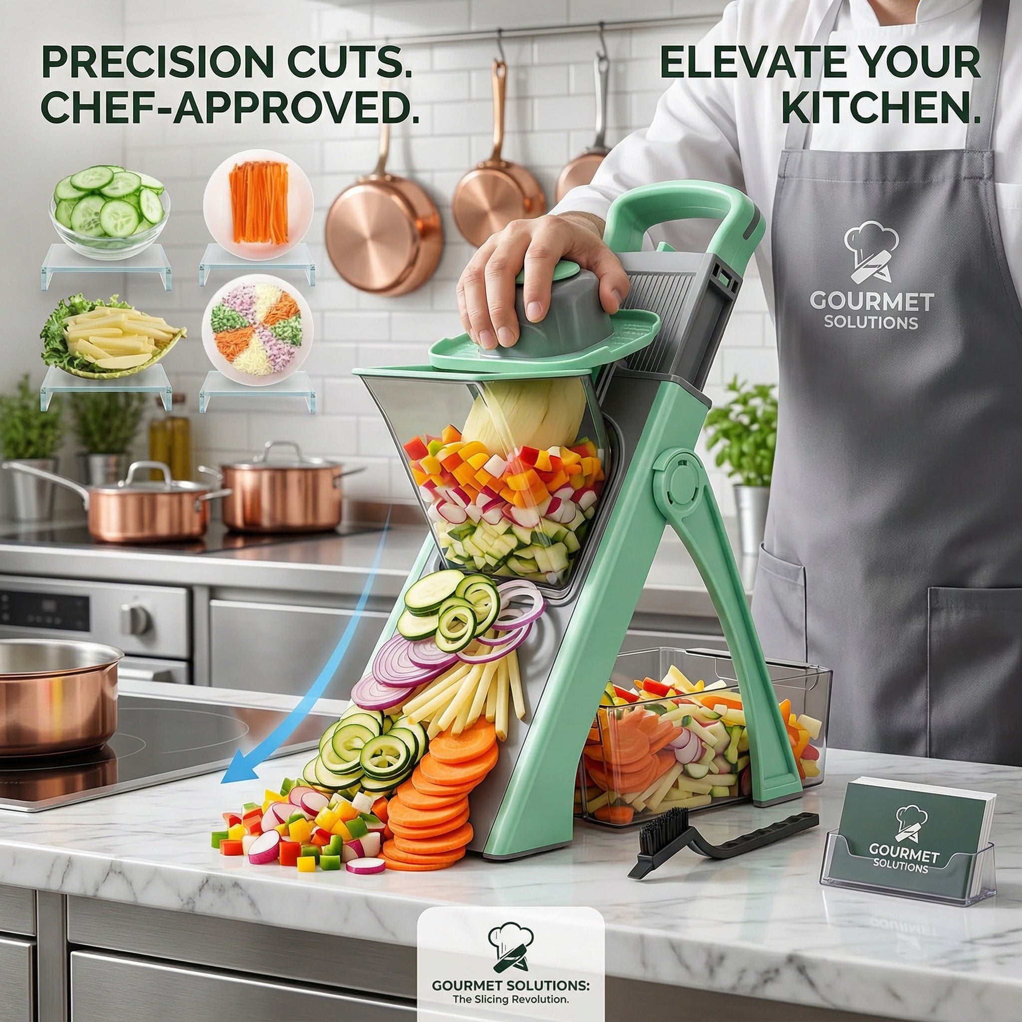 Vegetable Chopper Food Slicer